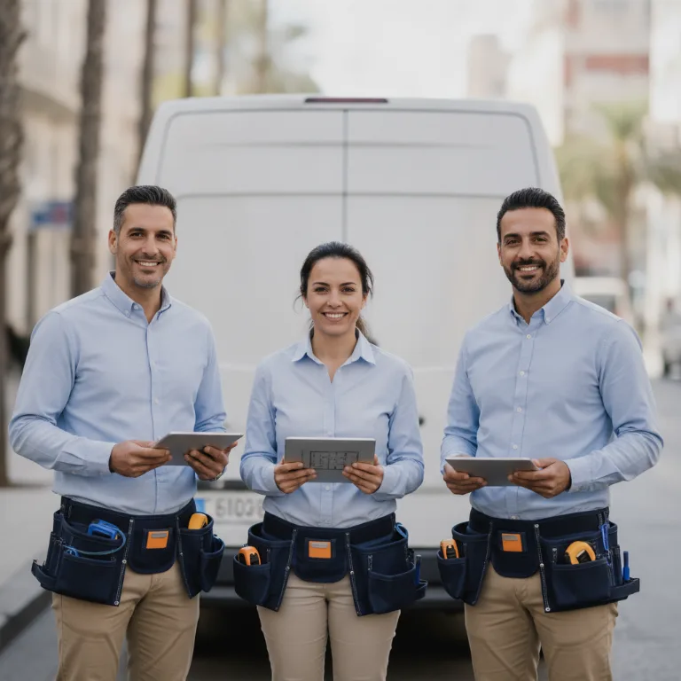 Agencia Inmobiliaria Comercial equipo en Usera